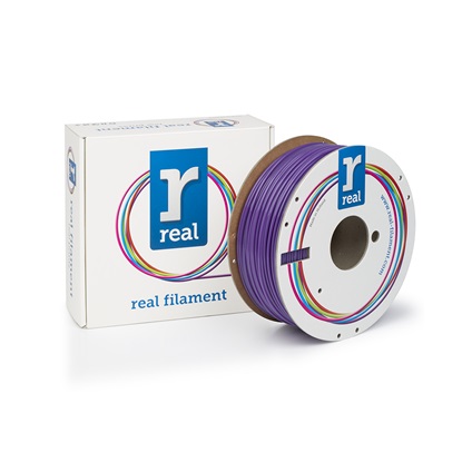 REAL PLA 3D Printer Filament - Purple - spool of 1Kg - 2.85mm (REFPLAPURPLE1000MM3)