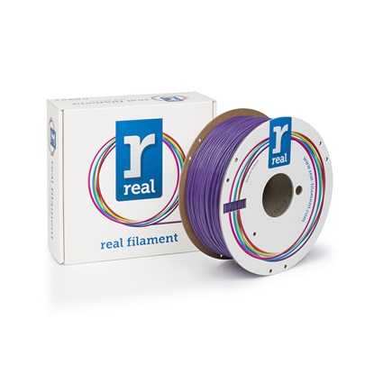REAL PLA 3D Printer Filament - Purple - spool of 1Kg - 1.75mm (REFPLAPURPLE1000MM175)