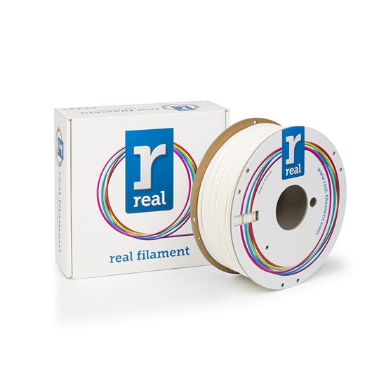 REAL PLA 3D Printer Filament - White - spool of 1Kg - 2.85mm (REFPLAWHITE1000MM3)