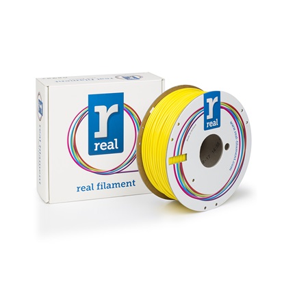 REAL PLA 3D Printer Filament - Yellow - spool of 1Kg - 2.85mm (REFPLAYELLOW1000MM3)