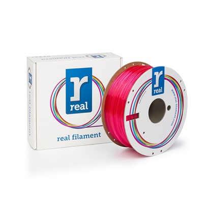 REAL PETG 3D Printer Filament - Translucent Magenta - spool of 1Kg - 1.75mm (REFPETGMAGENTA1000MM175)