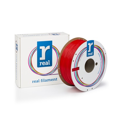 REAL PETG 3D Printer Filament - Red – spool of 1Kg - 1.75mm