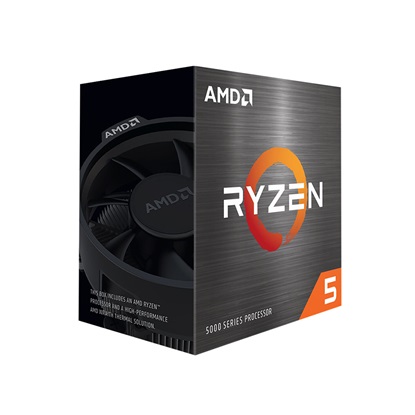 Επεξεργαστής AMD RYZEN 5 5600X Box AM4 (3,70Hz) with Wraith Spire cooler (100-100000065BOX) (AMDRYZ5-5600X)