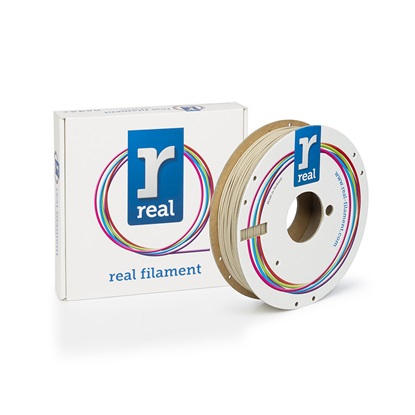 REAL PLA 3D Printer Filament - Wood - Spool of 0.50Kg - 1.75mm (REFPLAWOOD750MM175)