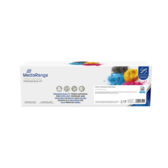 Toner MEDIARANGE Συμβατό για Εκτυπωτές HP (Cyan) (CF541X/203X) (MRHPTCF541X)