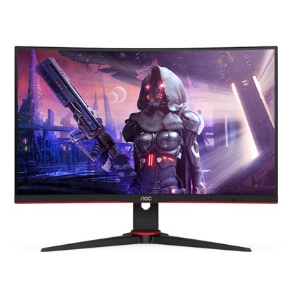 AOC C24G2AE Curved Led Gaming Monitor 24'' with Speakers (C24G2AE) (AOCC24G2AE)