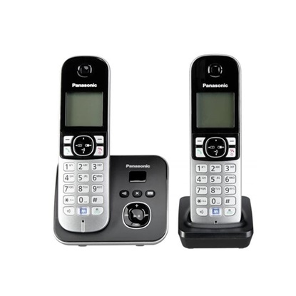 Ασύρματο Τηλέφωνο Panasonic KX-TG6822GB Black (KX-TG6822GB) (PANKX-TG6822GB)