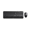 MediaRange Corded Keyboard & 3-button mouse set, Wired (Black) (MROS108-GR)