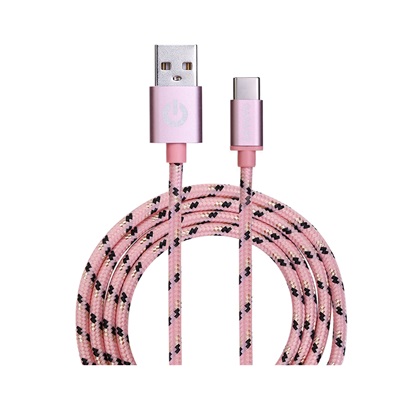 Garbot Grab&Go USB cable 1 m USB A USB C Pink (C-05-10193) (GARC-05-10193)