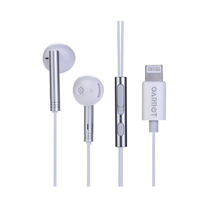 Garbot Grab&Go headphones/headset In-ear Bluetooth Silver, White (C-05-10200) (GARC-05-10200)