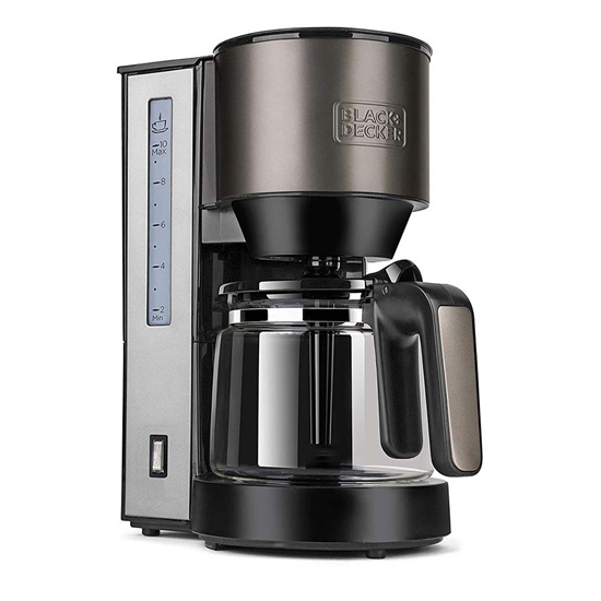 Black & Decker Drip Coffee Maker 870W Black (BXCO870E) (BDEBXCO870E)