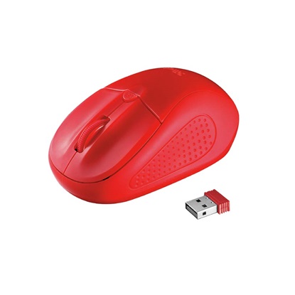 Trust Primo Wireless Mouse - red (20787) (TRS20787)