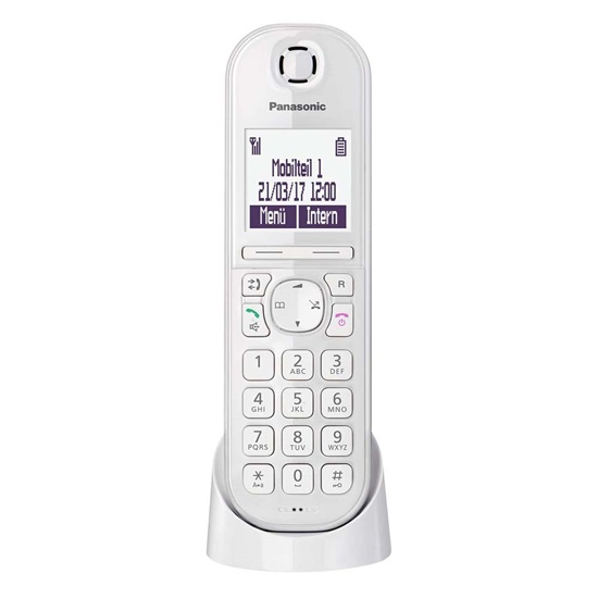 Ασύρματο Τηλέφωνο Panasonic KX-TGQ200GW White (KX-TGQ200GW) (PANKX-TGQ200GW)