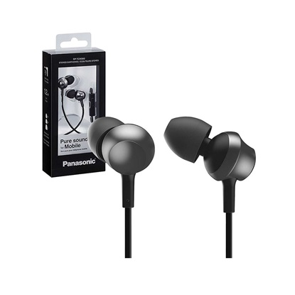 Panasonic RP-TCM360E Black Headphones (RPTCM360E-K) (PANRPTCM360E-K)