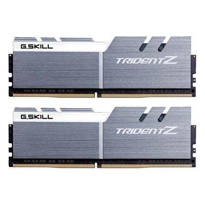 G.Skill Trident Z DDR4-3600MHz 32GB (2x16GB) CL17-19-19-39 1.35V Silver-White (F4-3600C17D-32GTZSW) (GSKF4-3600C17D-32GTZSW)