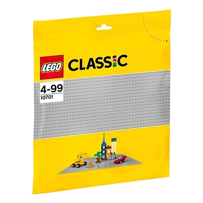 Lego Grey Baseplate (10701) (LGO10701)