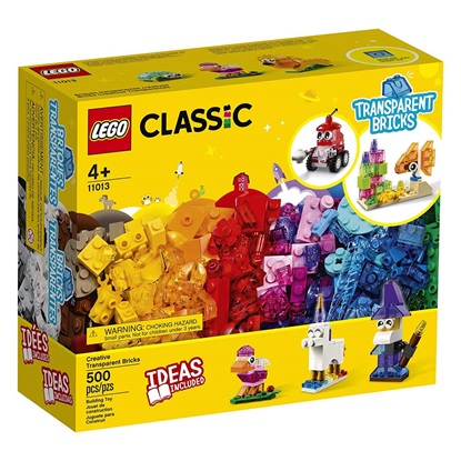 Lego Classic: Creative Transparent Bricks (11013) (LGO11013)