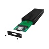 RaidSonic ICY BOX External M.2 USB 3.1 (Gen2) enclosure with sliding mechanism (IB-1816M-C31) (RSCIB-1816M-C31)