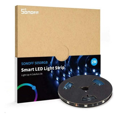Sonoff Αδιάβροχη Ταινία LED SMD5050 12V RGB 2m (5050RGB-2M) (SON5050RGB-2M)