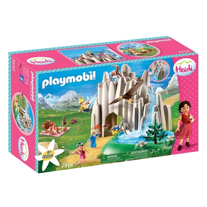 Playmobil Heidi: Η Χάιντι, ο Πέτερ και η Κλάρα στην Κρυστάλλινη Λίμνη (70254) (PLY70254)