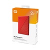 Western Digital My Passport 2TB External USB 3.2 Gen 1 Portable Hard Drive (Red) (WDBYVG0020BRD-WESN)
