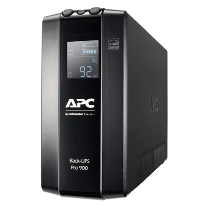 APC UPS Pro BR 900VA Back-Ups 6 Outlets, AVR, LCD Interface (BR900MI) (APCBR900MII)