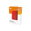 Western Digital My Passport 4TB External USB 3.2 Gen 1 Portable Hard Drive (Red) (WDBPKJ0040BRD-WESN)