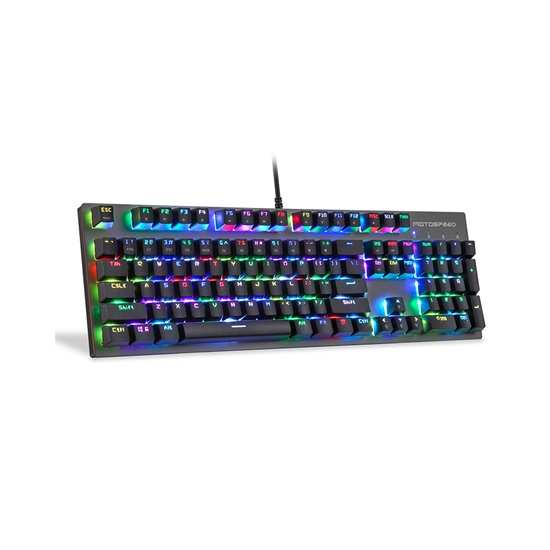 Motospeed CK89 Wired mechanical keyboard RGB black with Kailh box switch (MT-00043) (MT00043)