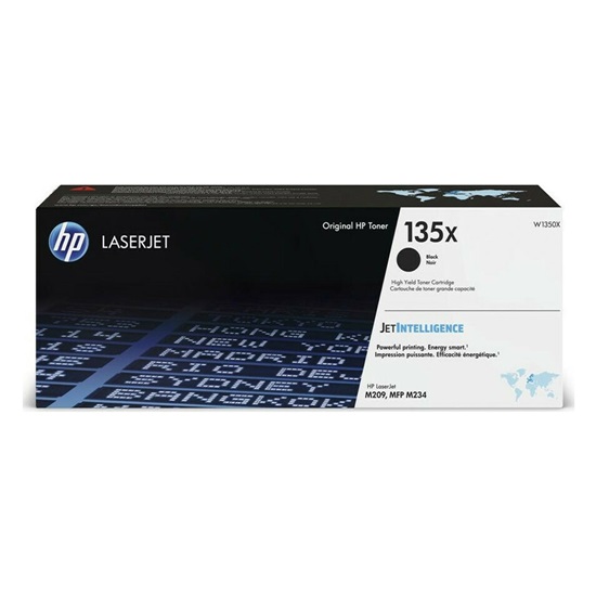 HP 135X LaserJet Black Toner (2.4k) (W1350X) (HPW1350X)