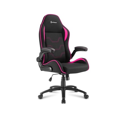 Sharkoon Elbrus 1 gaming chair Black/Pink (ELBRUS1PN) (SHRELBRUS1PN)