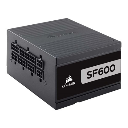 Corsair SF Series SF600 — 600 Watt 80 PLUS Platinum Certified High Performance SFX PSU (CP-9020182-EU) |(CORCP-9020182-EU)-CORCP-9020182-EU