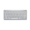 MediaRange Compact-sized Bluetooth 5.0 keyboard with 78 ultraflat keys Silver (MROS132-GR)-MROS132-GR