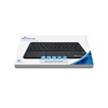 MediaRange Compact-sized Bluetooth Keyboard with 78 ultraflat keys and touchpad (Black) (MROS130-GR)-MROS130-GR