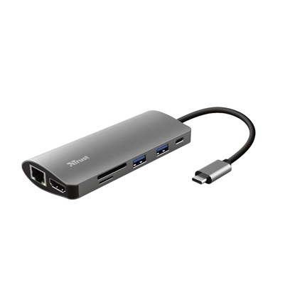 Trust Dalyx 7-in-1 USB-C Multi-Port Adapter (23775) (TRS23775)-TRS23775