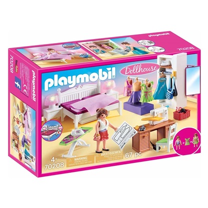 Playmobil Dollhouse: Σαλόνι Κουκλόσπιτου (70208) (PLY70208)-PLY70208