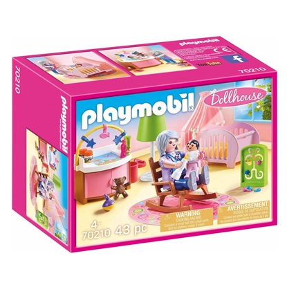 Playmobil Dollhouse: Δωμάτιο Μωρού (70210) (PLY70210)-PLY70210