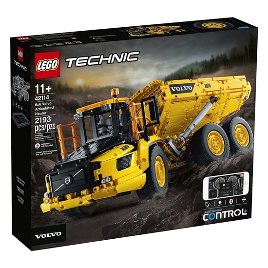 Lego Technic: 6x6 Volvo Articulated Hauler (42114) (LGO42114)-LGO42114