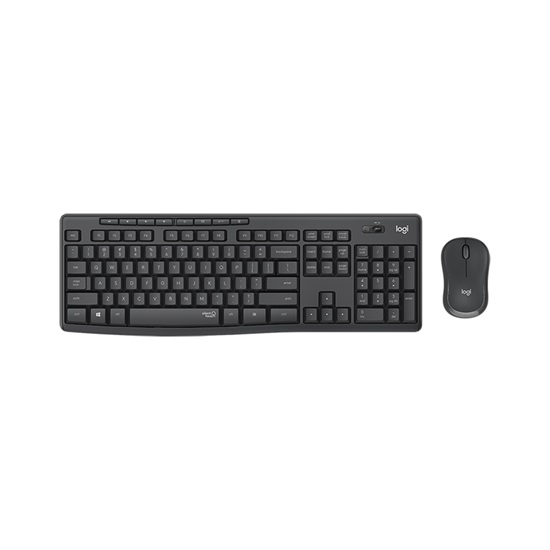 Logitech MK295 Silent Wireless Combo Black (920-009781) (LOGMK295BK)-LOGMK295BK