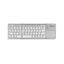 MediaRange Fordable and Rechargeable Bluetooth keyboard 64 keys with touchpad Silver (MROS133-GR)-MROS133-GR
