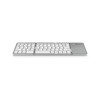 MediaRange Fordable and Rechargeable Bluetooth keyboard 64 keys with touchpad Silver (MROS133-GR)-MROS133-GR