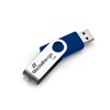 MediaRange USB flash drive, 8GB, blue/silver (MR908-BLUE)-MR908-BLUE