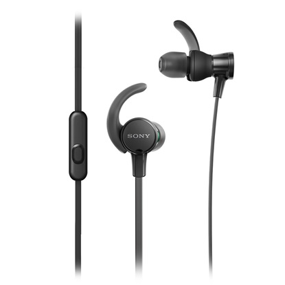 Sony In-Ear  Headphones Extra Bass Sports Black (MDRXB510ASB.CE7) (SNYMDRXB510ASB.CE7)-SNYMDRXB510ASB.CE7