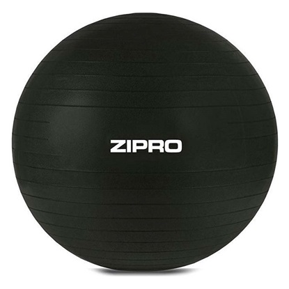 Μπάλα Γυμναστικής 65 cm Χρώματος Μαύρο Zipro (6413427) (ZIP6413427)-ZIP6413427