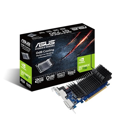VGA ASUS GeForce GT 730 2GB GDDR5 low profile (90YV06N2-M0NA00) (ASU90YV06N2-M0NA00)-ASU90YV06N2-M0NA00