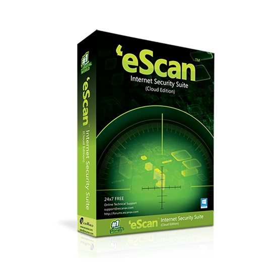 eScan Internet Security Suite with Cloud Security 1 User/1 Year (0833252000821) (ESCESC0833252000821)-ESC0833252000821
