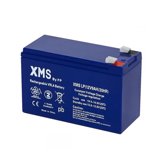 Battery replacement for UPS XMS LP 12V 9Ah (BAT.0127) (TSXMSLP9A)-TSXMSLP9A