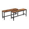 Σετ Μεταλλικοί Πάγκοι Τραπεζαρίας 108 x 32.5 x 50 cm 2 τμχ Vasagle (KTB33X) (VASKTB33X)-VASKTB33X