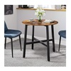 Μεταλλικό Τραπέζι Σαλονιού 80 x 75 cm Vasagle (KDT080B01) (VASKDT080B01)-VASKDT080B01