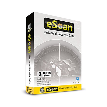 eScan USS 3 users / 2 Years (0833252002177 ) (ESC0833252002177)-ESC0833252002177