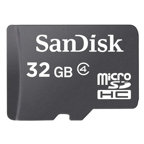 Sandisk microSDHC 32GB Class 4 Memory Card (SDSDQM-032G-B35) (SANSDSDQM-032G-B35)-SANSDSDQM-032G-B35